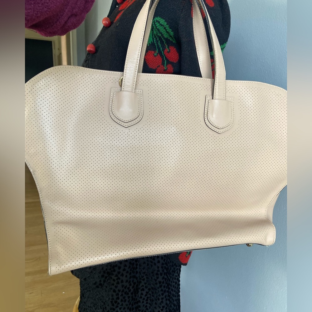 A. Bellucci purse Beige Made in Italy leather